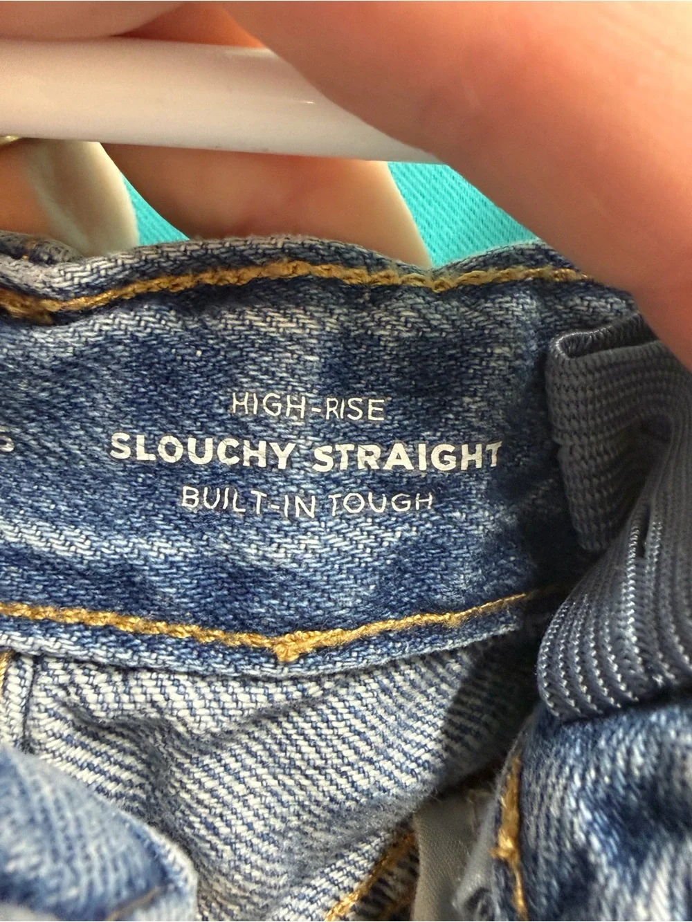 Old Navy Light Blue Denim Roll-Cuff Kids Shorts